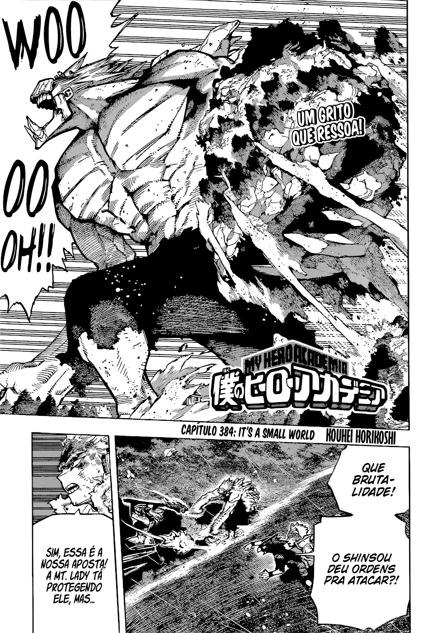 Boku no Hero Academia Capítulo 375 - Manga Online