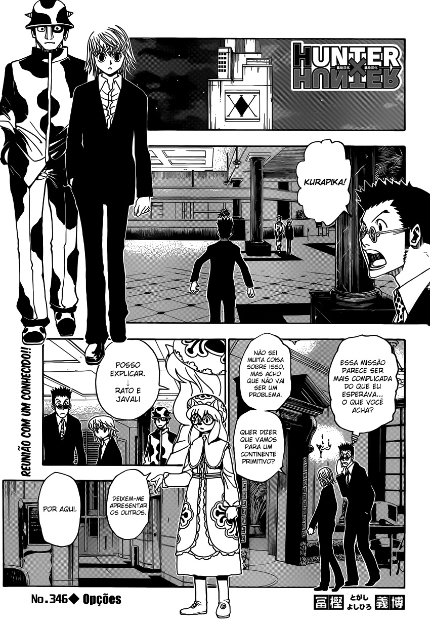 Hunter x Hunter Capítulo 396 - Manga Online