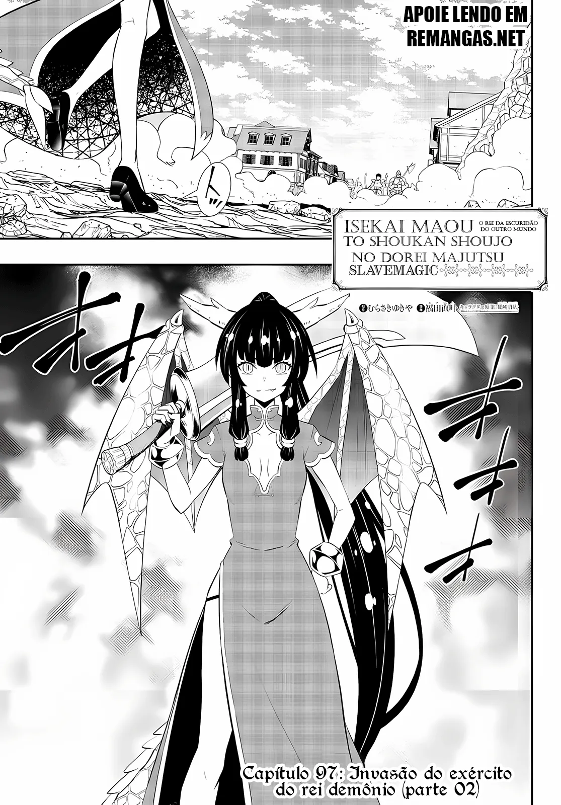 Isekai Maou to Shoukan Shoujo Dorei Majutsu Manga Chapter 92.2