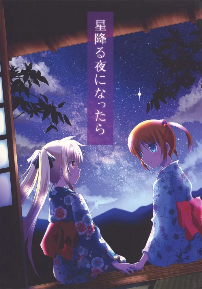 Mahou Shoujo Lyrical Nanoha – When The Starry Night Comes (Doujinshi)