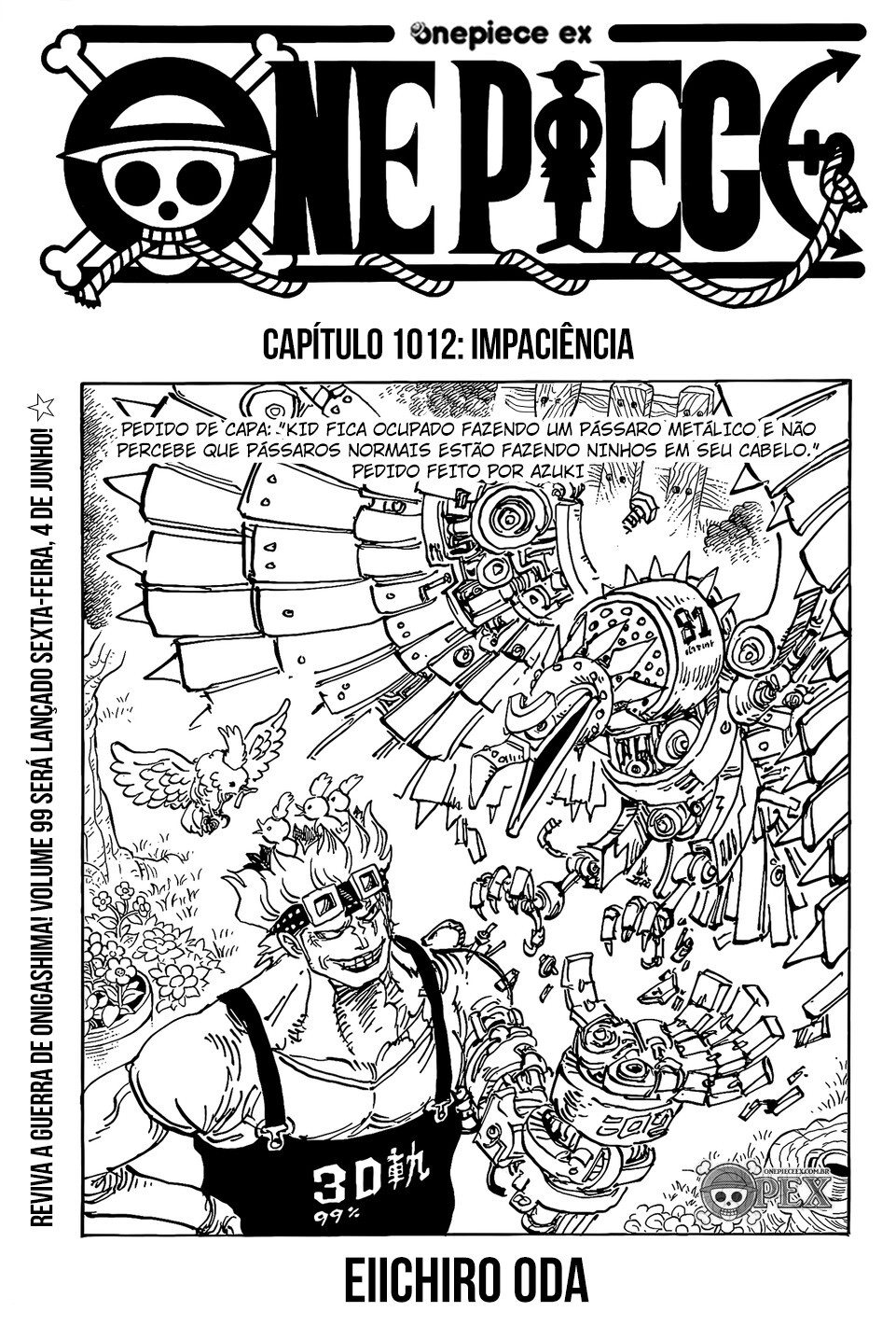 Ler One Piece Manga Capítulo 1044 em Português Grátis Online