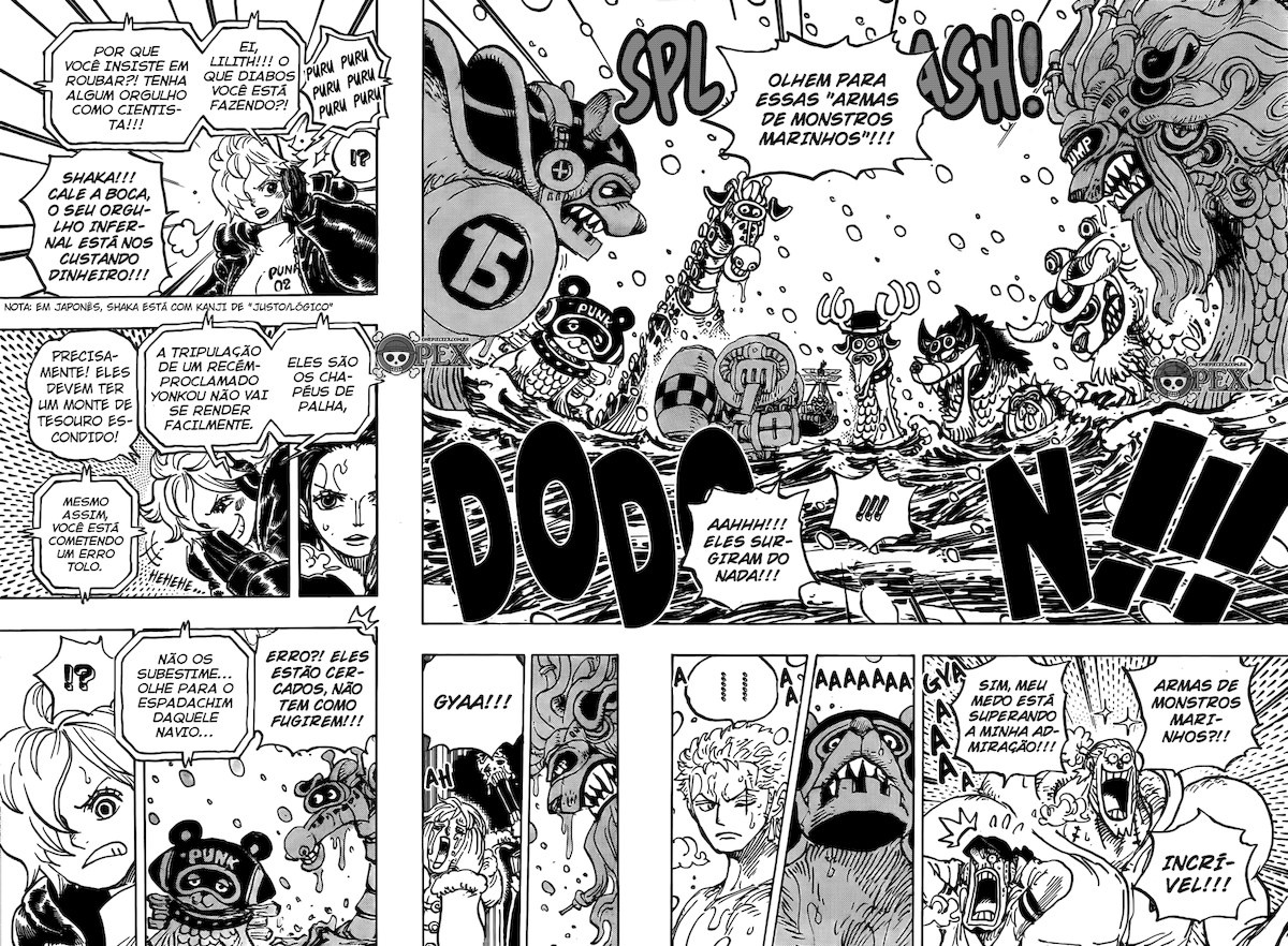 One Piece: Capítulo 1001  Zoro ficou sério depois de mais de 5