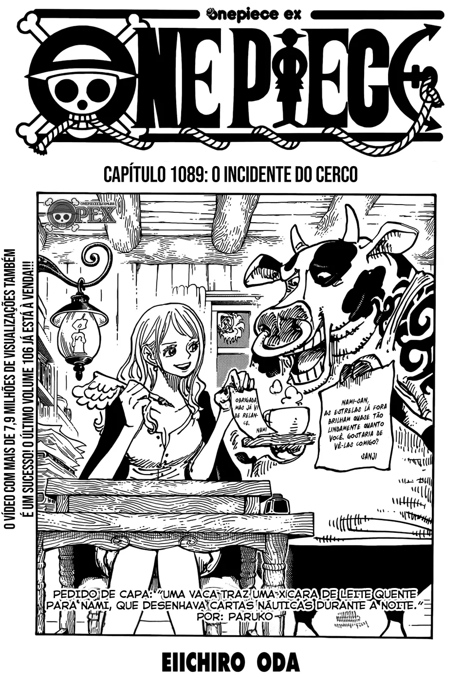 Ler One Piece Manga Capítulo 1045 em Português Grátis Online