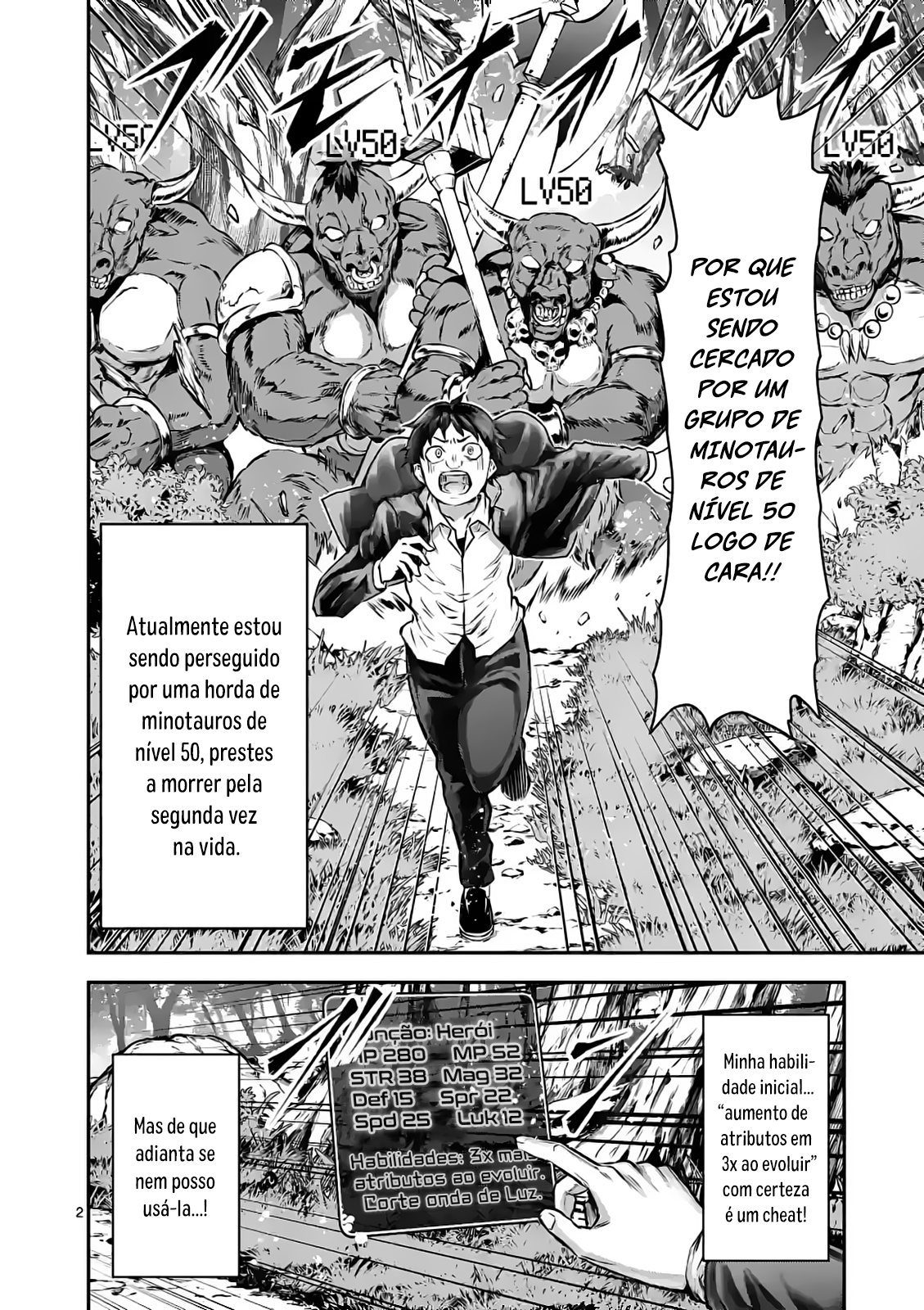 Manga yuusha ga shinda! - kami no kuni-hen chapter 6 